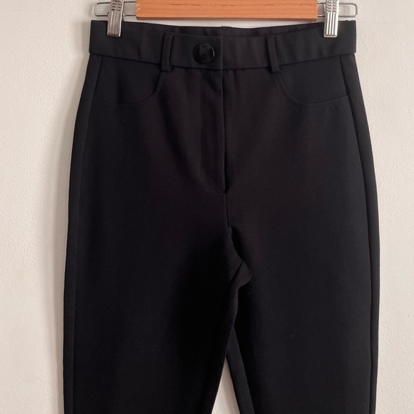 Zara Metal Button Black Legging - Picture 5 of 8